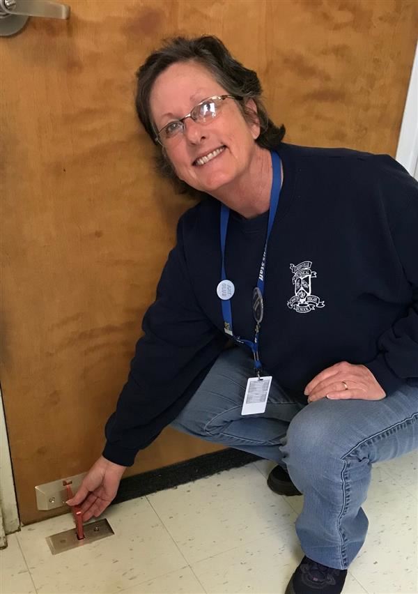 Safety Locks Secure Rooms In An Emergency